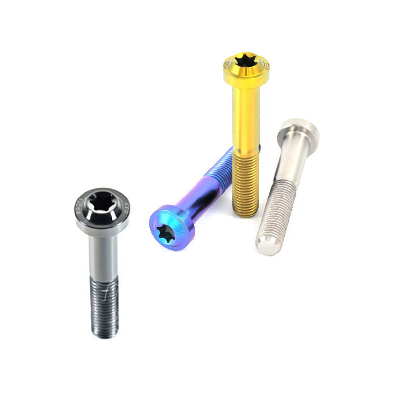 Proti Titanium Front Brake Caliper Bolt Kit For S1000RR M1000RR - Blue / Regular