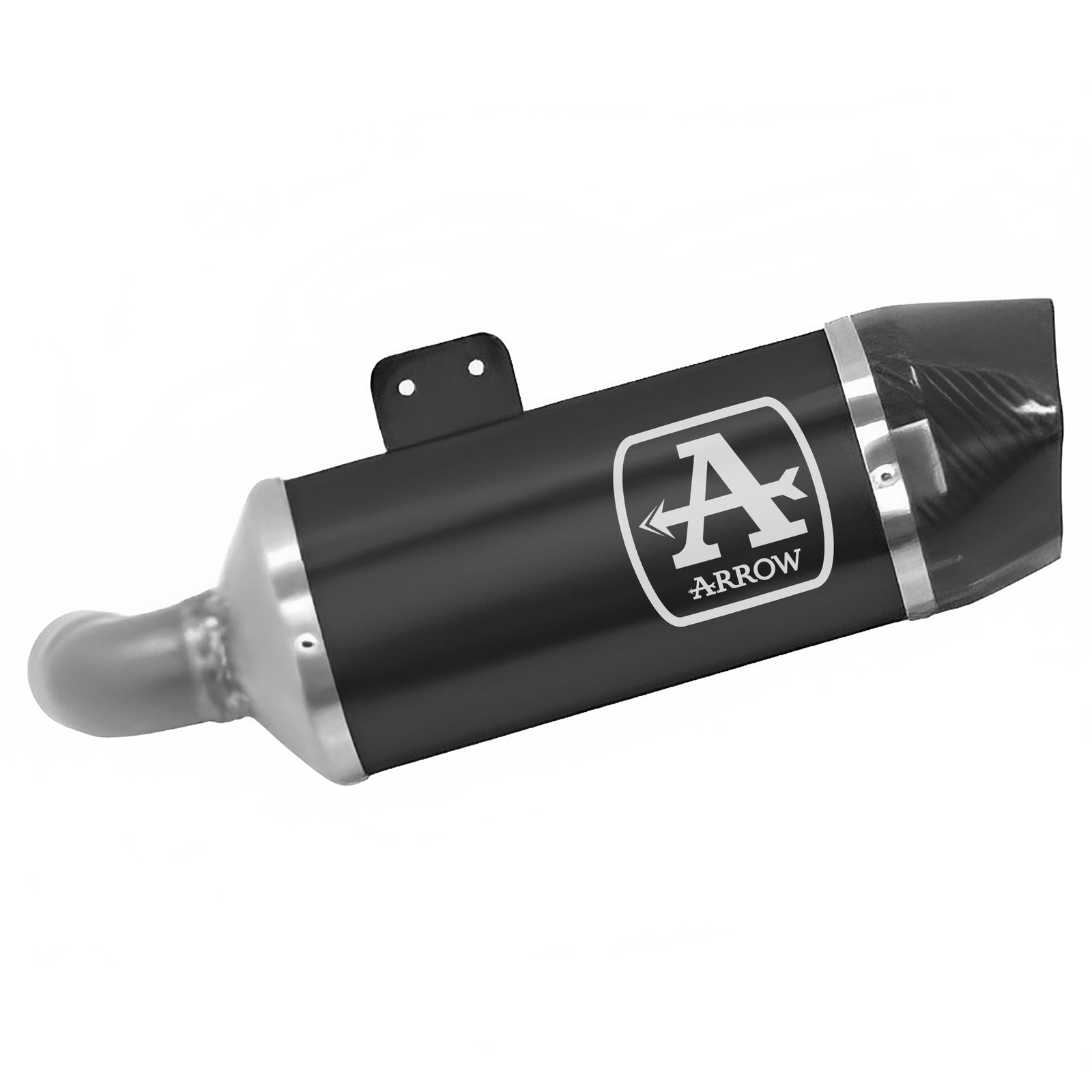 Arrow 71915AKN Indy-Race Aluminium Dark Slip On With Carbon End Cap