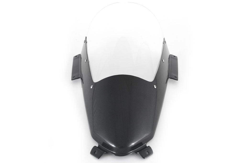 Fullsix Carbon CARBON WINDSCREEN - CLEAR + 30mm