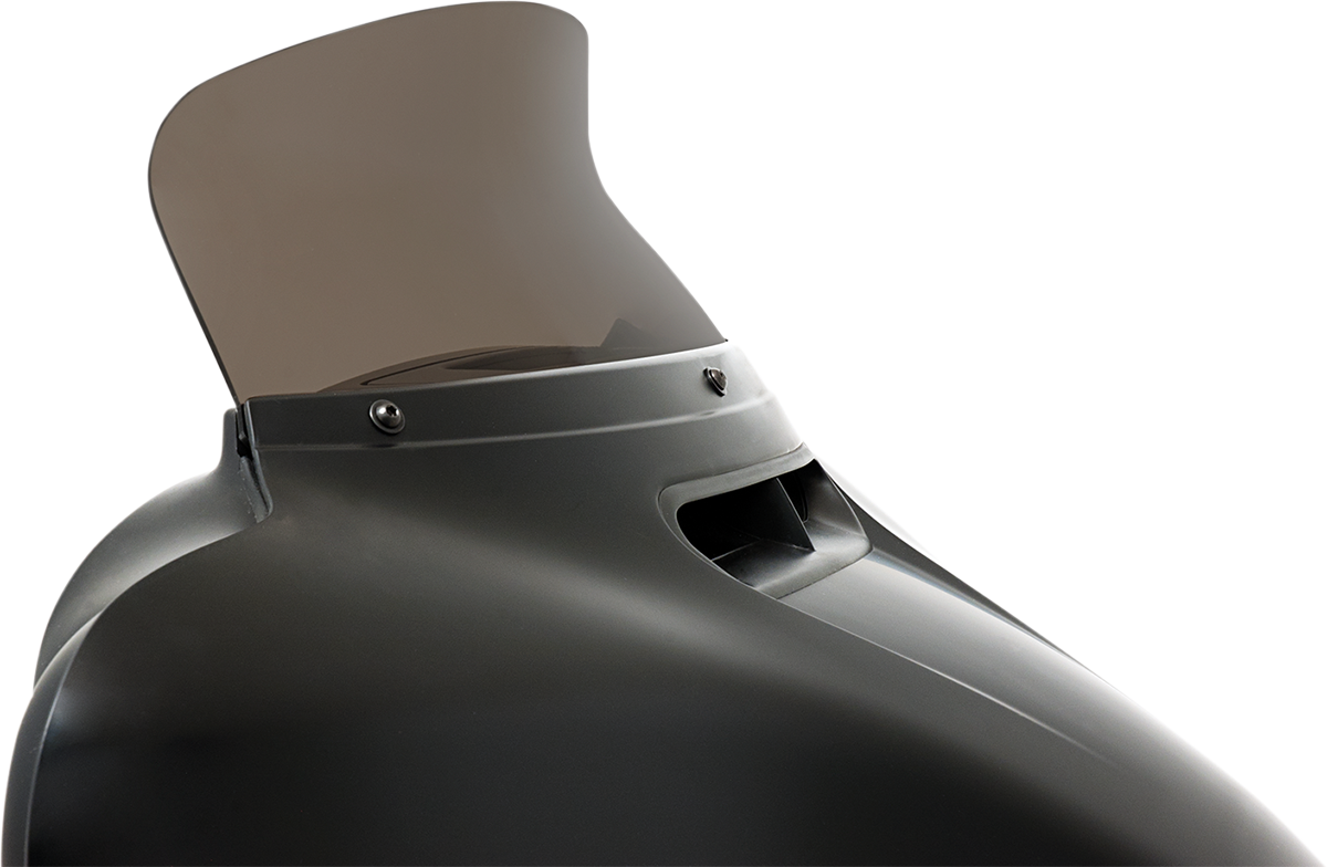 Memphis Shades Spoiler Windshield - 6-1/2" - Smoke - FLH