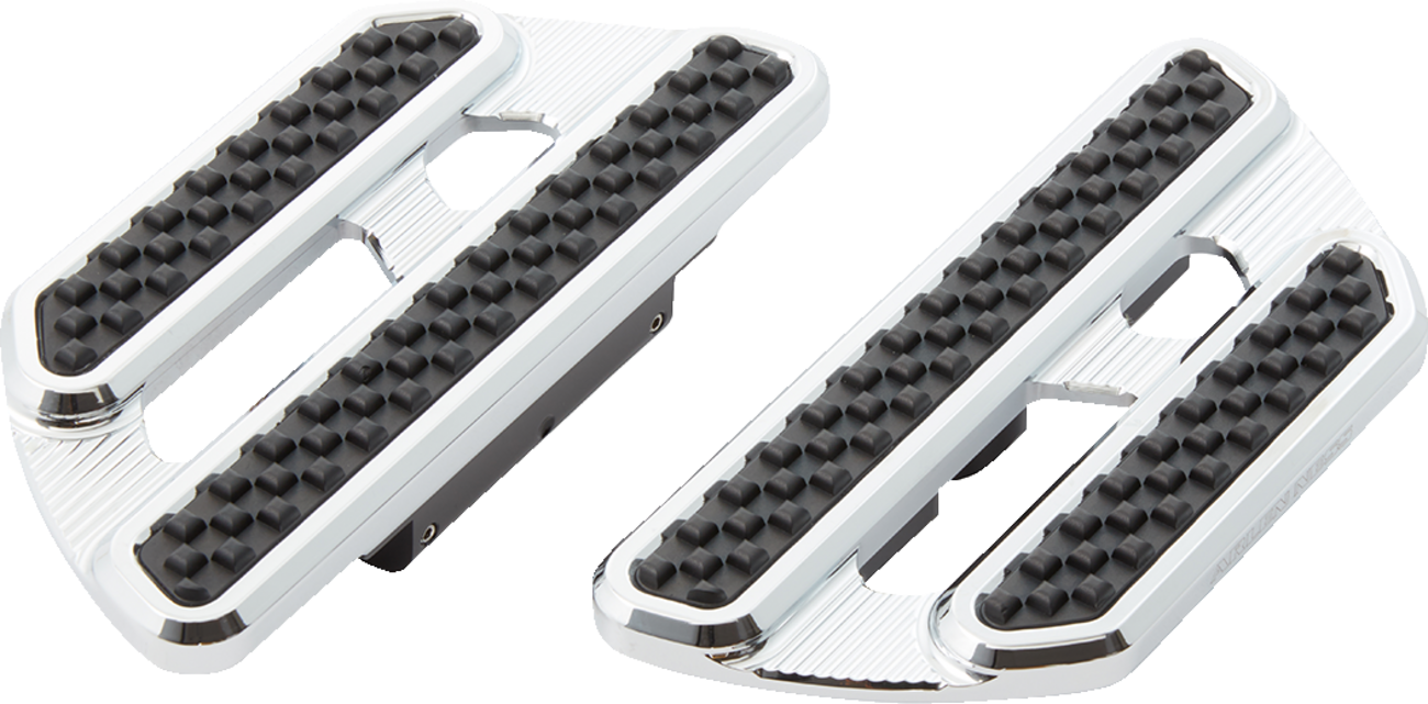 Arlen NESS Method Passenger Floorboards - Chrome