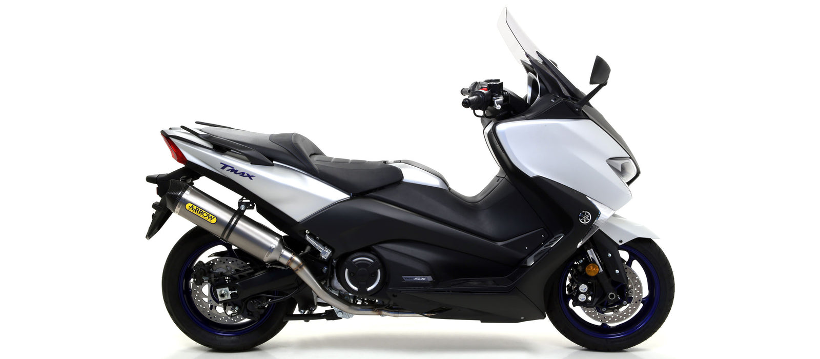 Race-Tech Titanium Slip On With Carbon End Cap