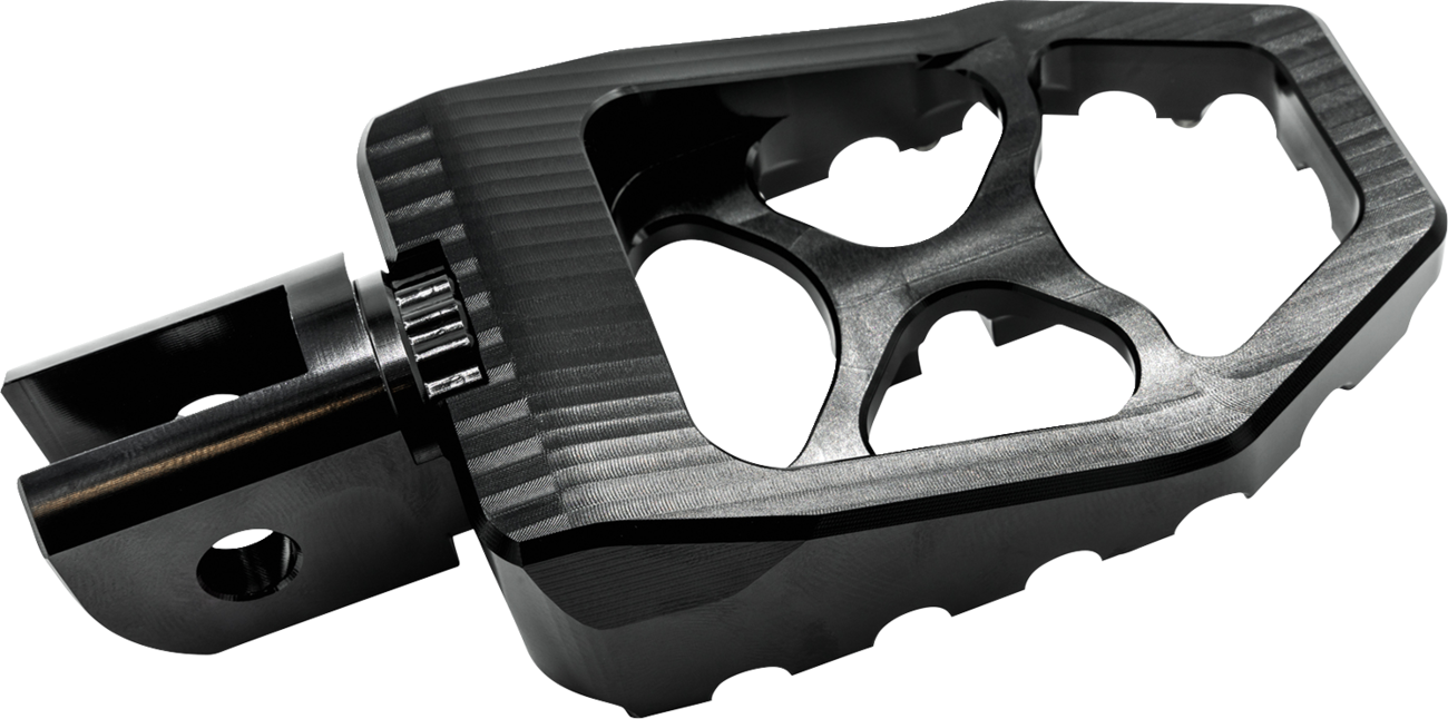 Burly Brand MX Evolution Driver Pegs - Black - Softail