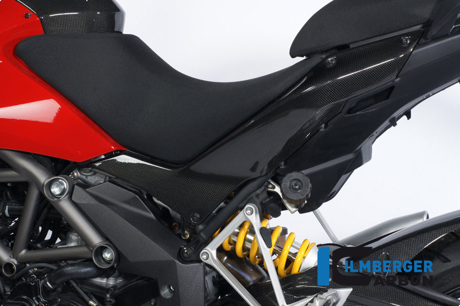 Ilmberger Carbon Side Cover Under Seat Left - Gloss