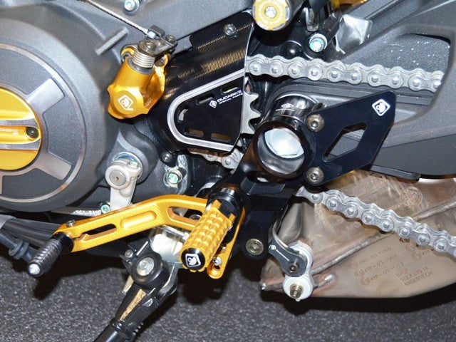 Ducabike DBK PRSCRA01 Rearset Scrambler - BLACK