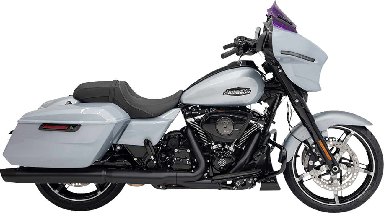 Klock Werks Kolor Flare® Windshield - 8" - Purple - '23-'25 FLHX