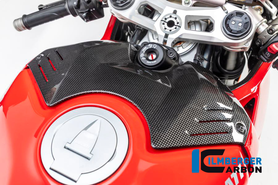 Ilmberger Carbon Upper Tank Cover Ducati Panigale V4 / V4 S - Gloss