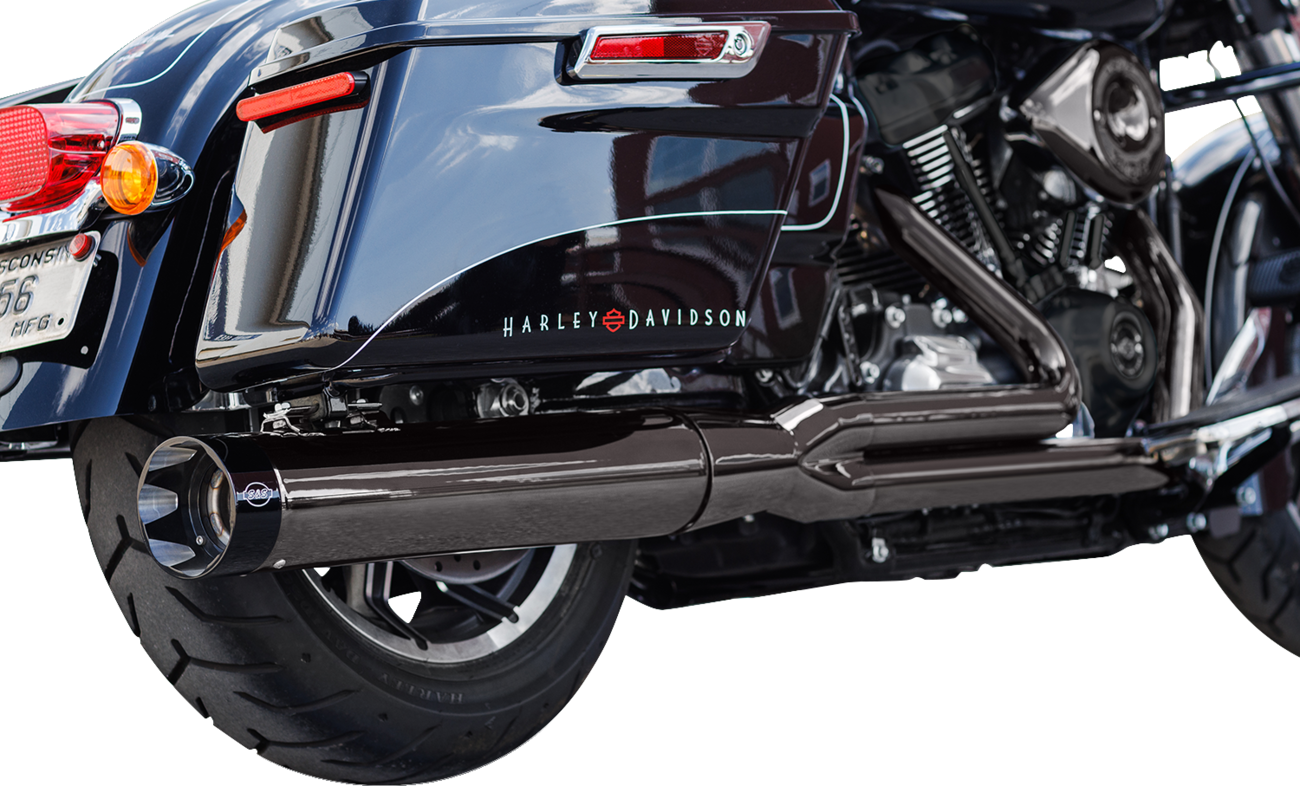 S&S Cycle 2-Into-1 Sidewinder® Exhaust System - Lava Chrome - 50-State - M8
