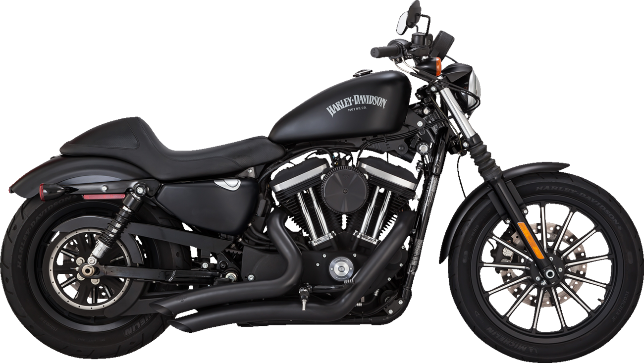 Vance & Hines Big Radius Exhaust System - Black