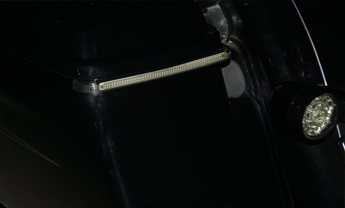 Custom Dynamics Saddlebag Lights - Smoke Lens