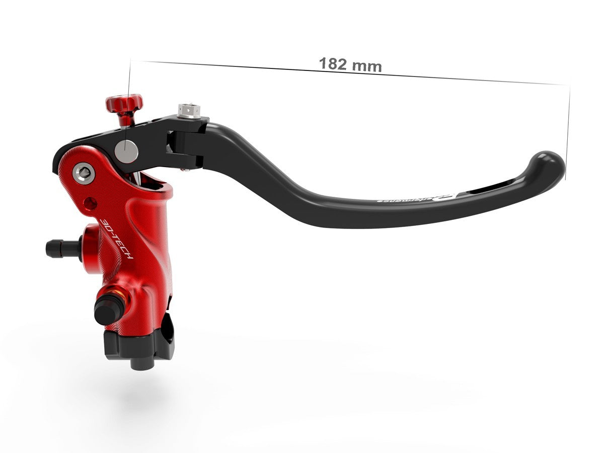 Ducabike DBK HPB Brake Radial Master Cylinder 3d-Tech - RED / 19 mm. / long / 18 mm.