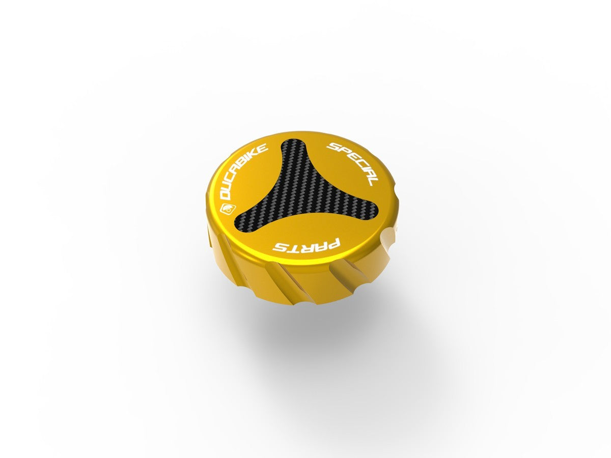 Ducabike DBK TRA01 Water Radiator Cap Cover - GOLD