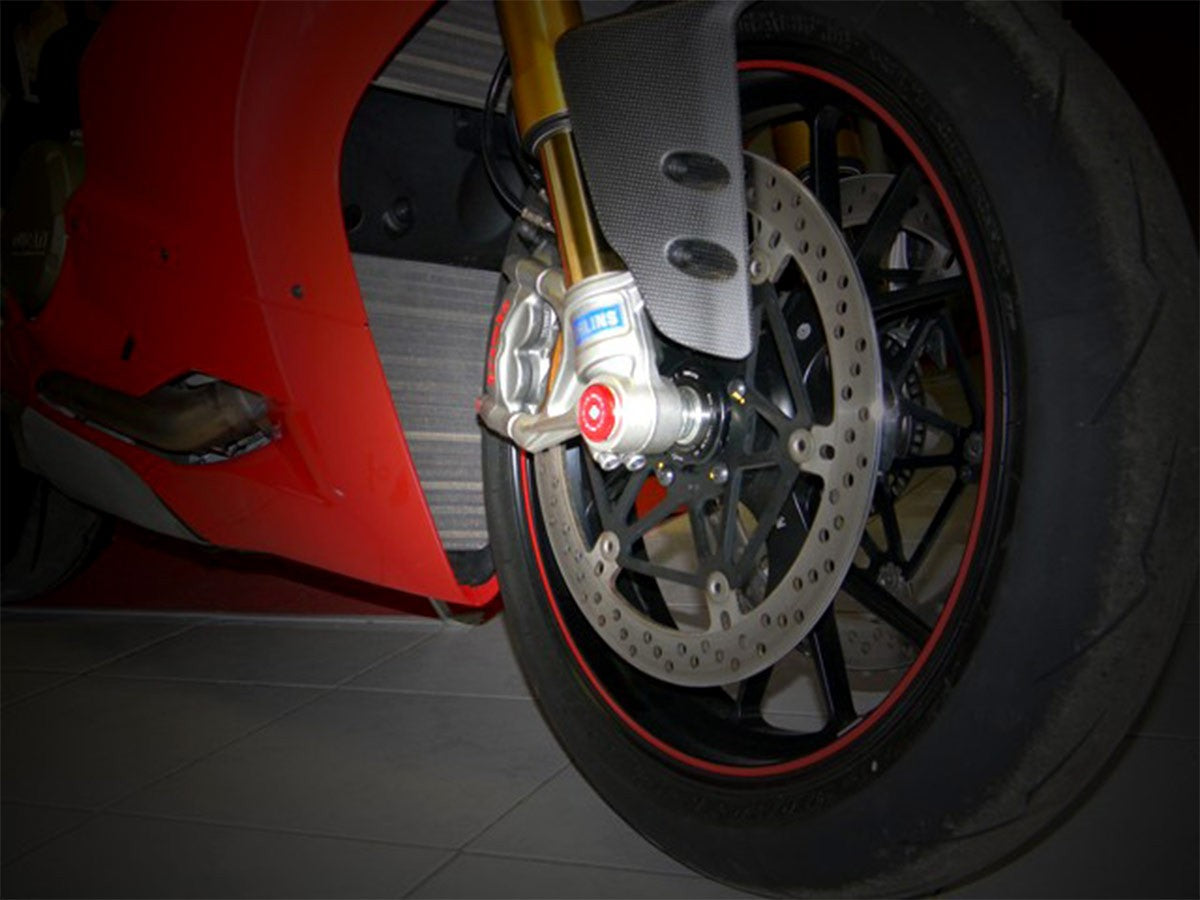Ducabike DBK TRD04 Right Front Wheel Cap - RED