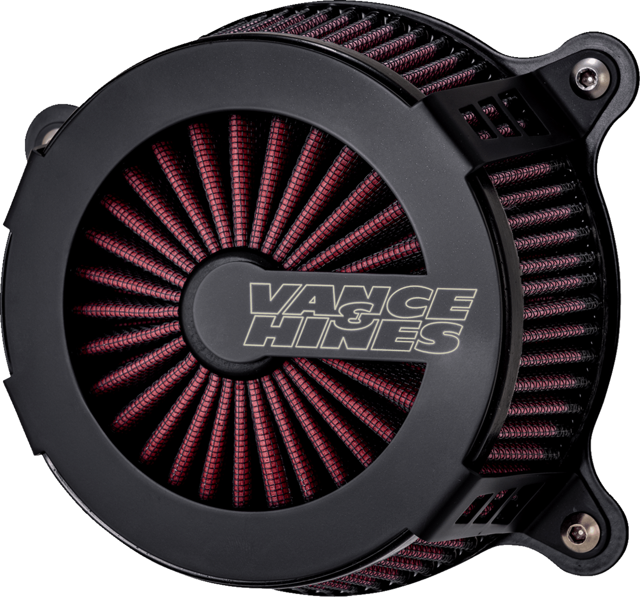 Vance & Hines VO2 Cage Fighter Air Intake Kit - Black Contrast