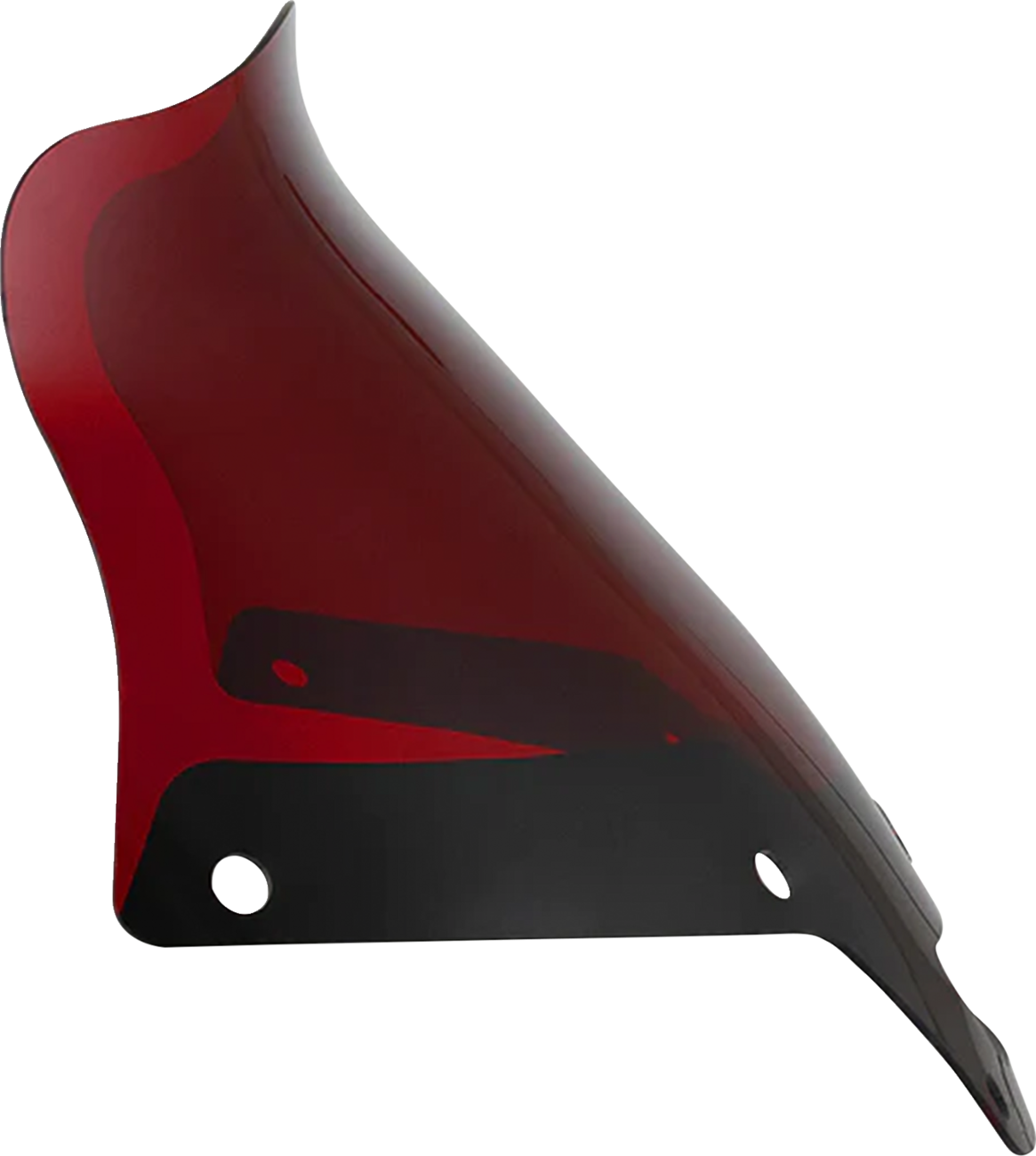 Klock Werks Kolor Flare® Windshield - 8" - Red - '22-'25 FXLRST