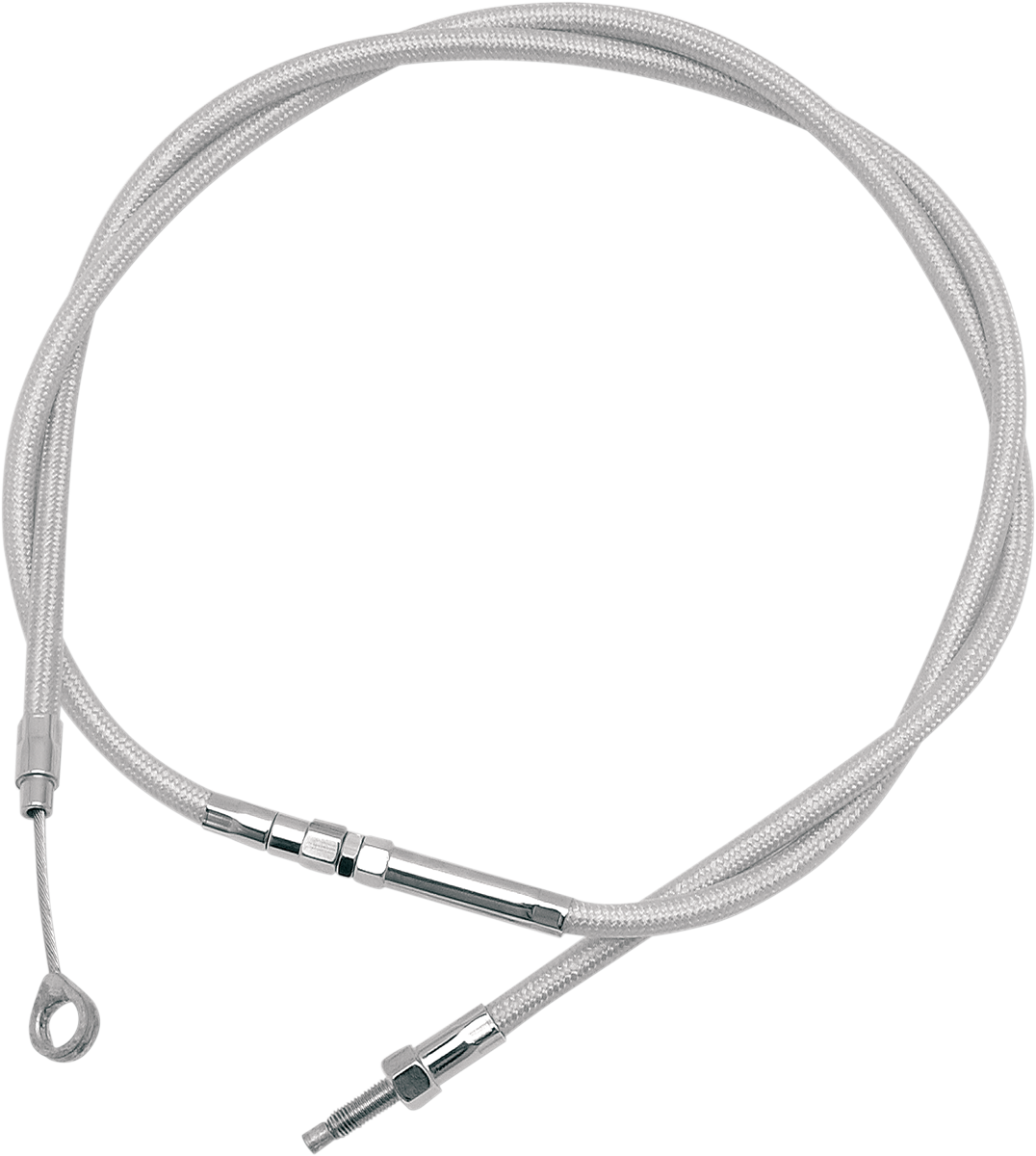 Motion Pro Armor Coat Braided Stainless Steel Clutch Cable - Coil Wound - 52"