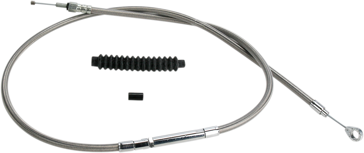 Barnett High-Efficiency Stainless Steel Clutch Cable For Harley-Davidson - Standard - '86-'11 Sportster