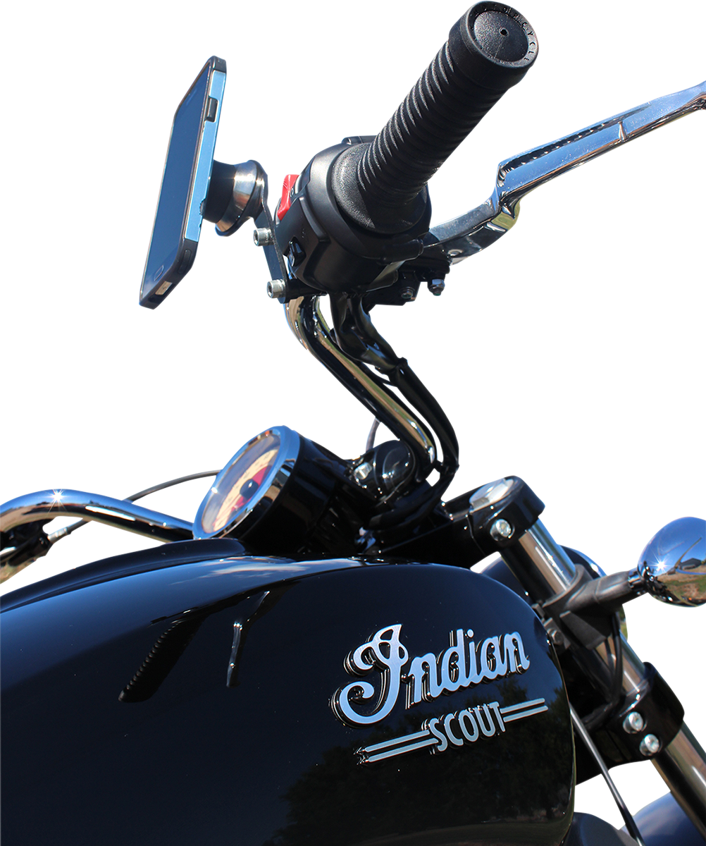 Klock Werks iOmount™ For Indian - Right Perch Mount - Black - Scout