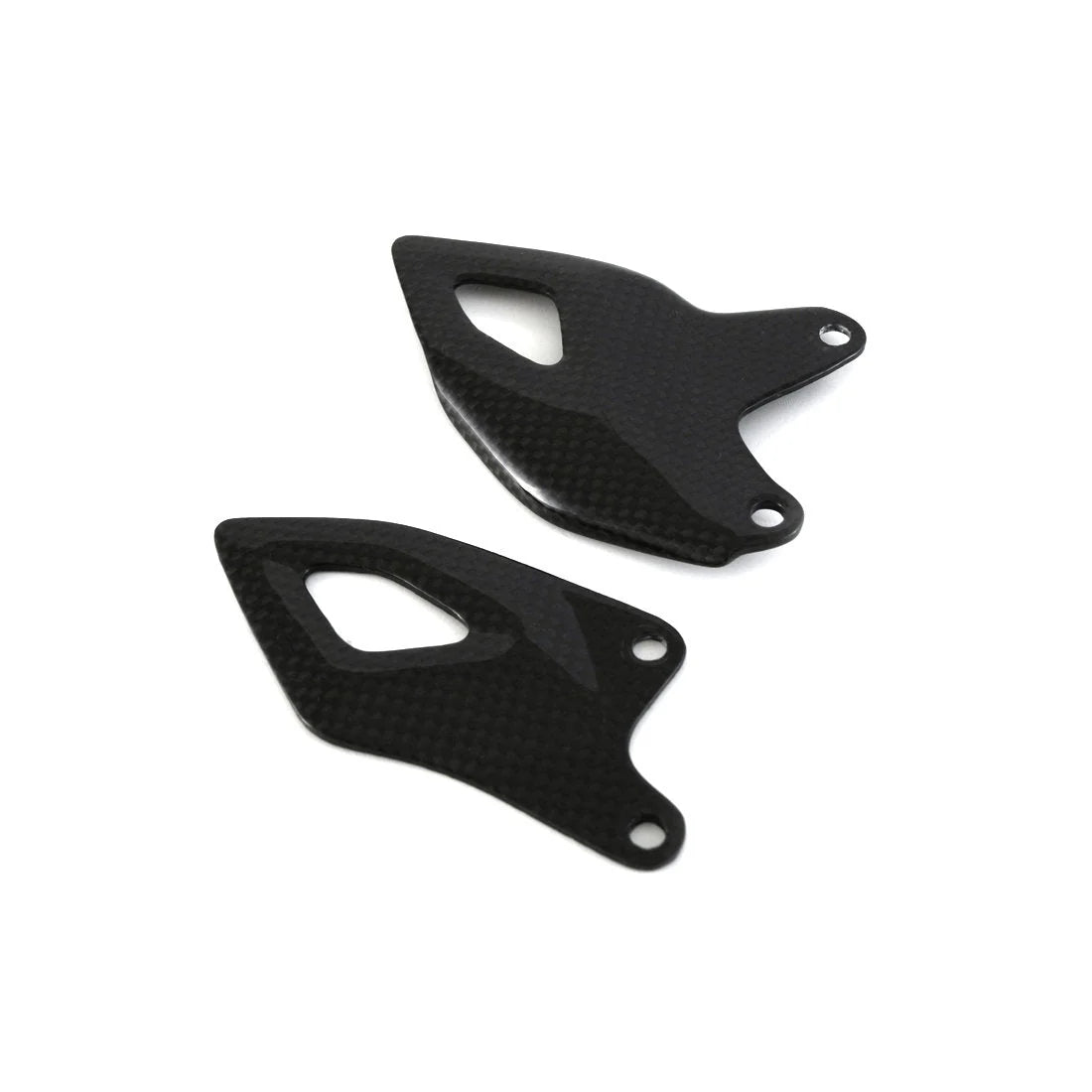 Fullsix Carbon Fiber Heel Guard Set For Panigale V4 V4S Tricolore 2025