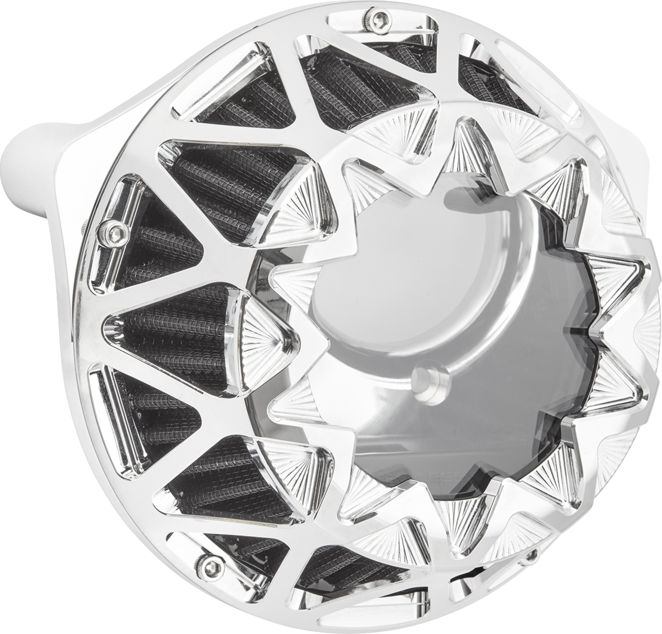 Arlen NESS Crossfire Air Cleaner - Chrome