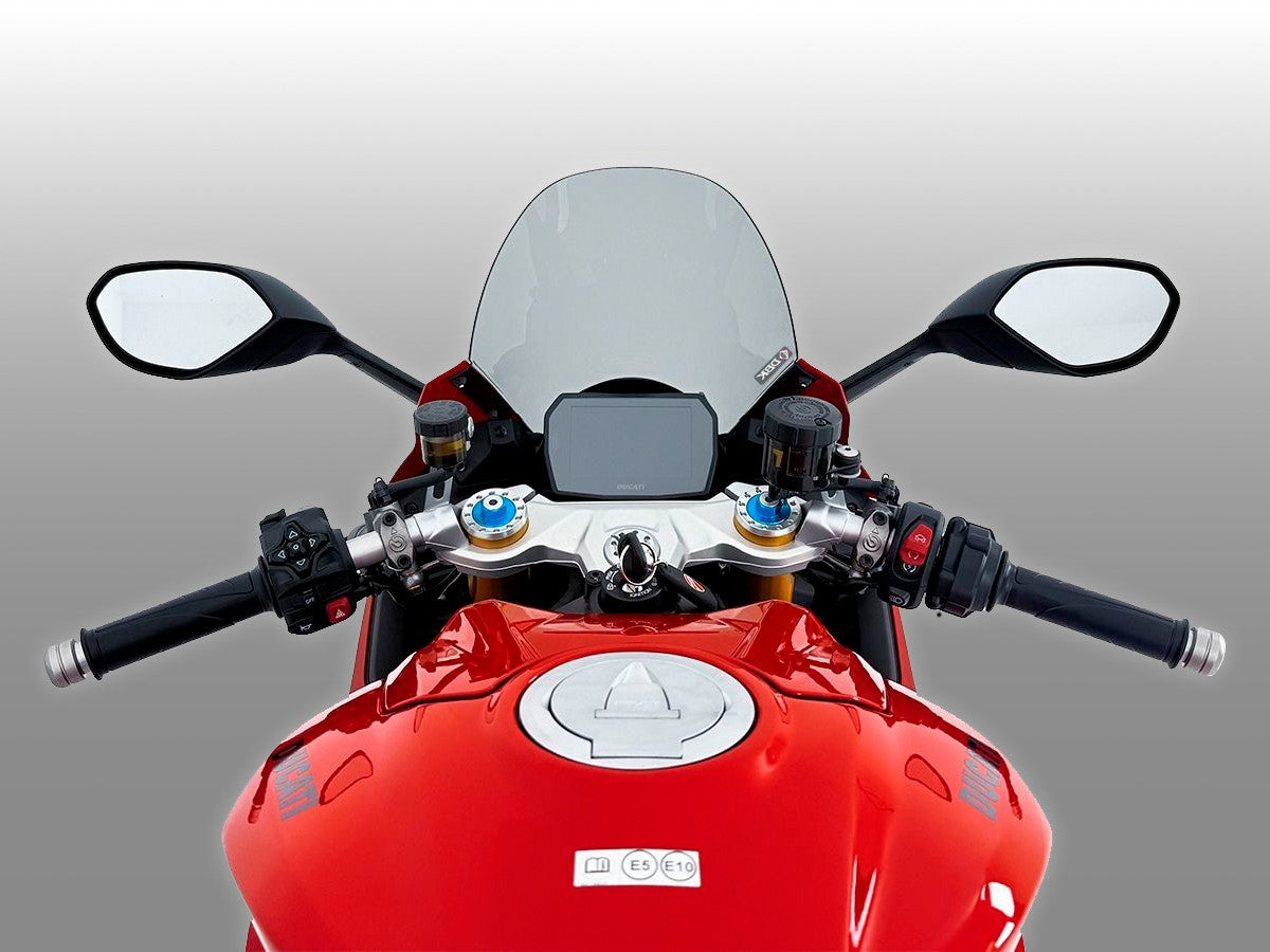 Ducabike DBK CUP35 Panigale V2 MY25 Larger Windscreen - SMOKE