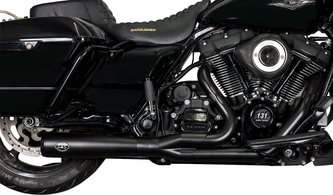 S&S Cycle 2-Into-1 Diamondback Exhaust System