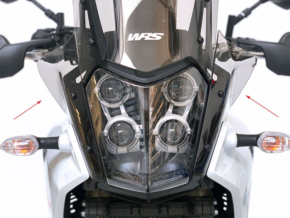 WRS Pair Oversize Side Deflectors Yamaha Tenere 700 2019-2024