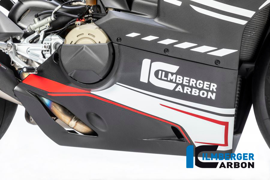 Ilmberger Carbon Belly Pan Ducati Panigale V4 Racing - Matte