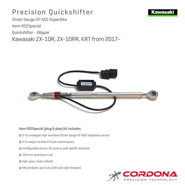 Cordona GP ASG Plug And Play Quickshifter Kit For ZX10R ZX10RR