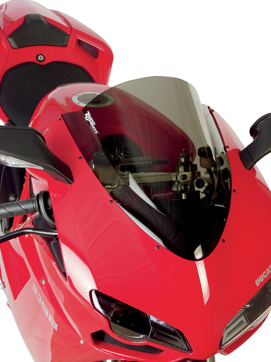 Zero Gravity Double Bubble Windscreen - Smoke - Ducati 1098