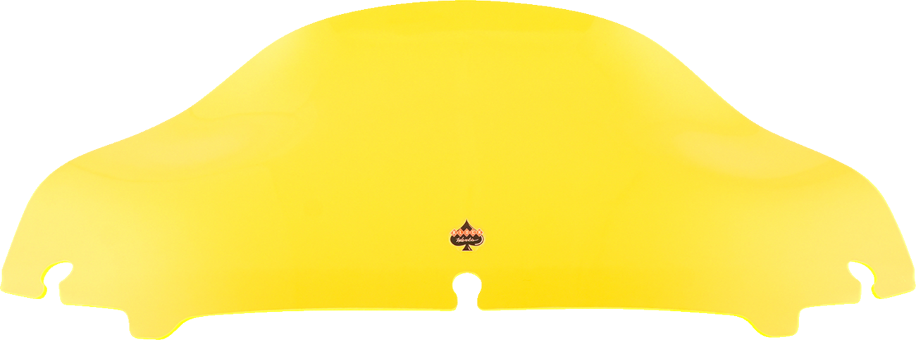 Klock Werks Ice Flare® Windshield - 6.5" - Yellow Ice - '14-'25 FLHT/FLHX