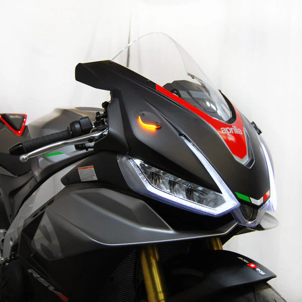 NRC Aprilia RSV4 Mirror Block Off Turn Signals (2021-2024)