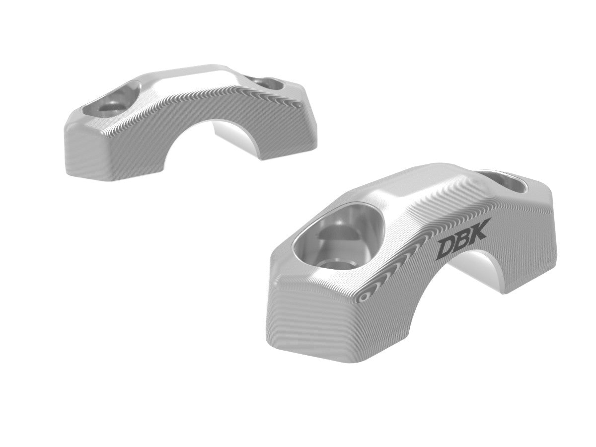 Ducabike DBK BM20 BMW R1300GS Handlebar Clamps - SILVER