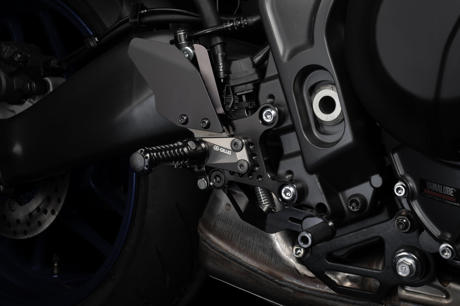 Gilles Tooling Footrest System AS31GT3 Black