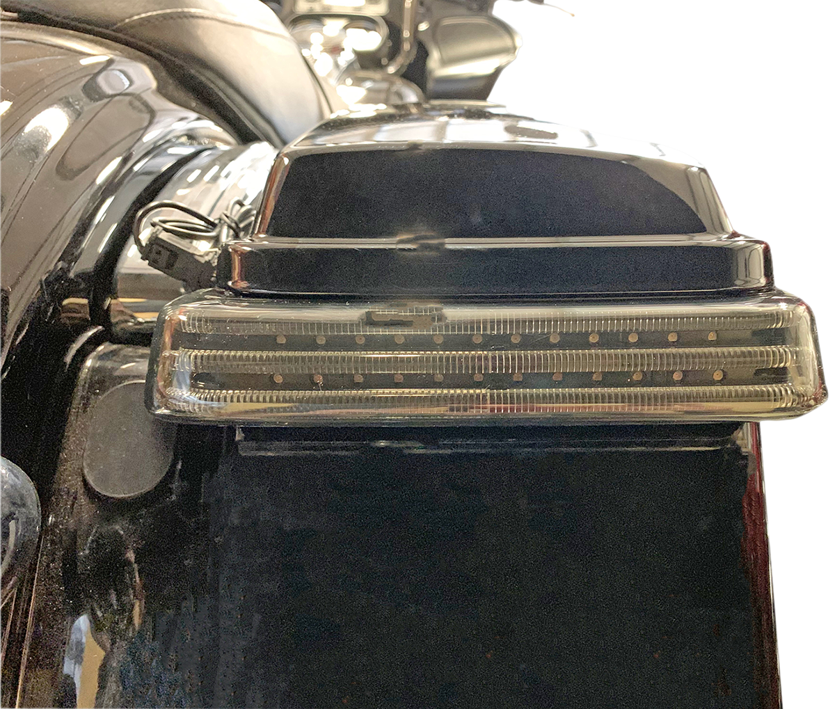 Custom Dynamics Saddlebag LED Lights - Sequential - Black/Smoke