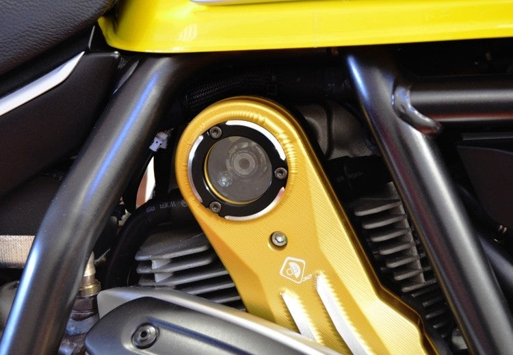 Ducabike DBK CDSCRA01 Timing Belt Cover - GOLD-BLACK