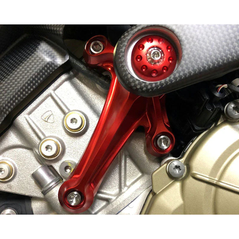 Motocorse CNC Billet Right Side Engine Mount For Panigale V4 V4S Tricolore