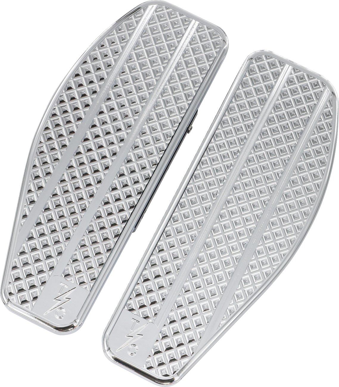 Thrashin Supply CO. Mini Floorboards - Passenger - Chrome