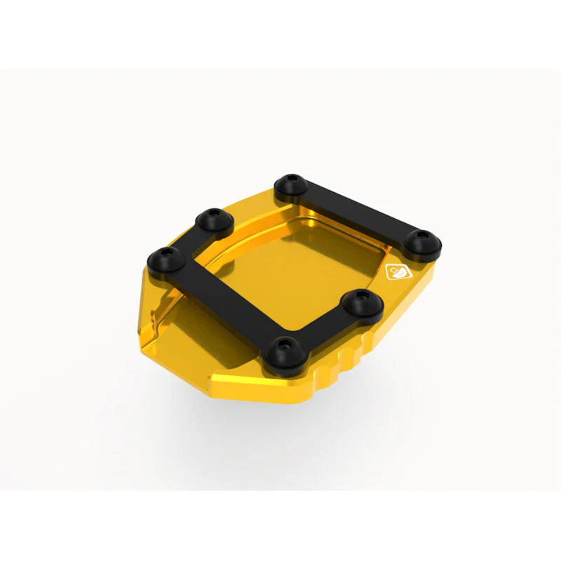 Ducabike DBK CNC Aluminum Kick Stand Pad For Ducati Diavel V4 - Gold