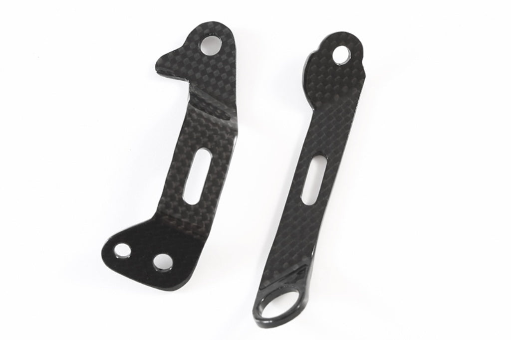 Fullsix Carbon BRAKE And CLUTCH RESERVOIR MOUNTS - SET