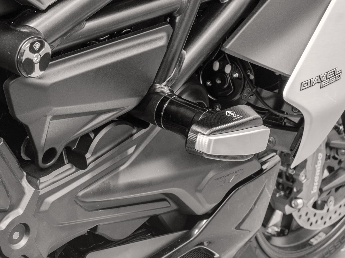Ducabike DBK Ptdv03 Diavel 1260 Protection Frame - BLACK-SILVER