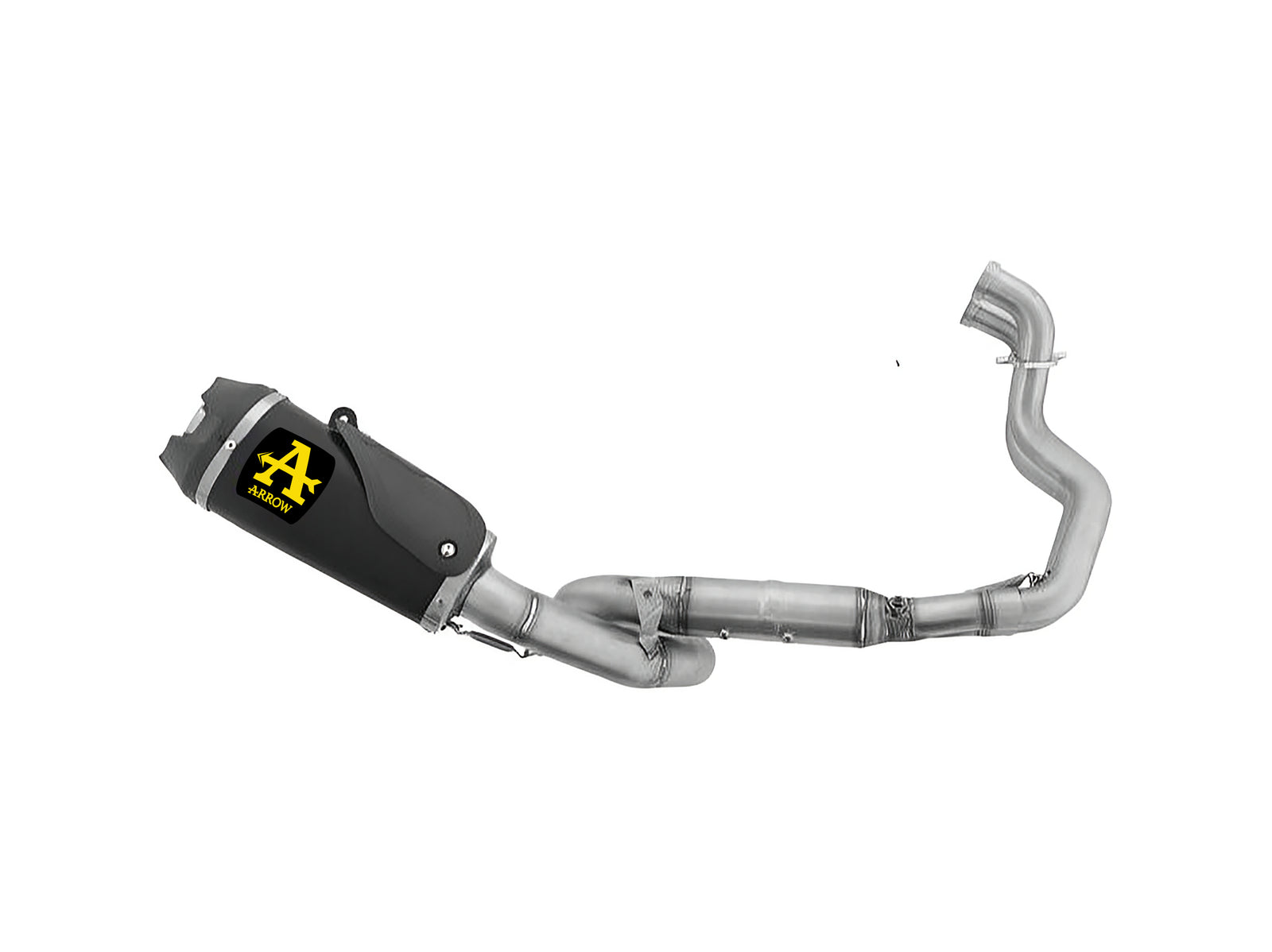 Arrow 71079PKN Works Nichrom Dark Racing Full System With Carbon End Cap