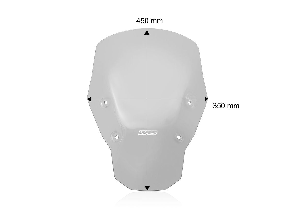 WRS Windscreen Standard No Radar BMW R 1300 GS 2023-2026