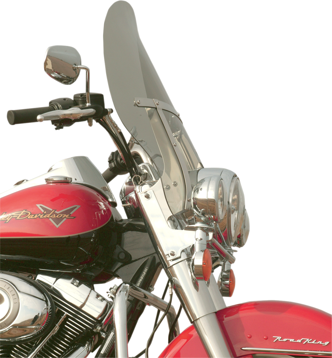 Klock Werks Billboard Flare® Windshield - 19-3/8" - Tint - '94-'25 FLH/FLD