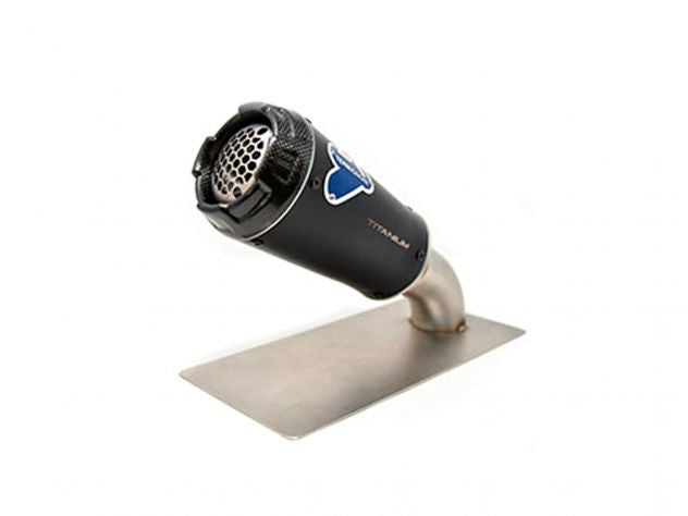 Termignoni SO0809440INC GP Style Titanium Black Endcap Carbon Slip On Silencer