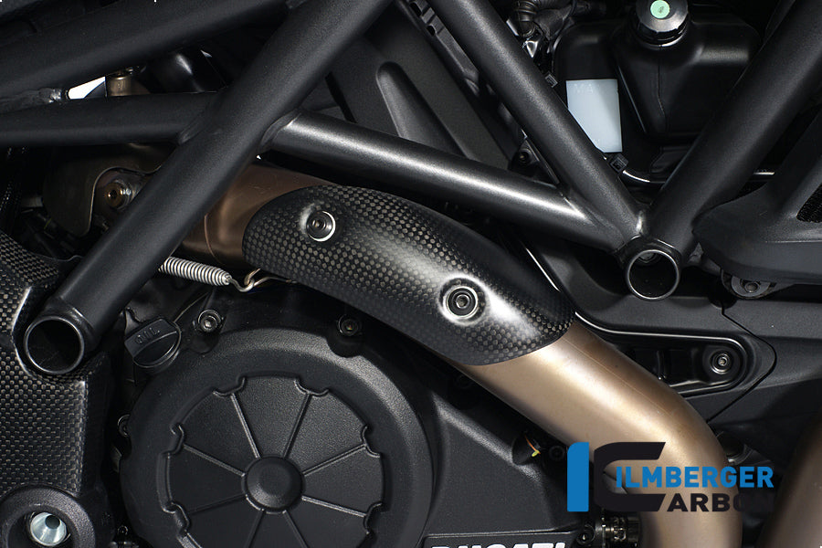 Ilmberger Carbon Exhaust Heat Shield At The Manifold Carbon