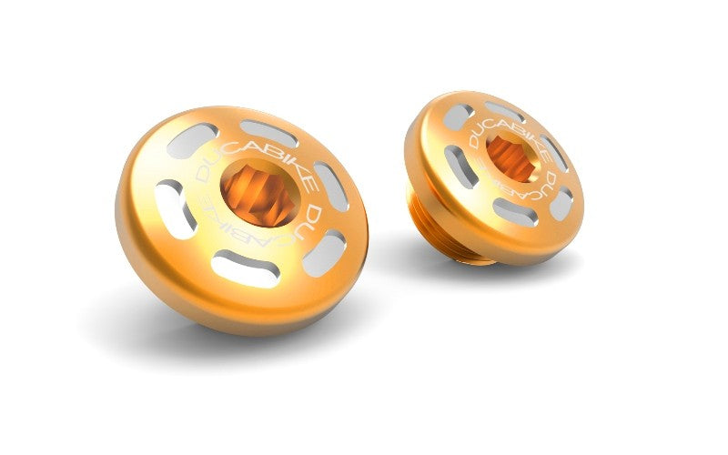 Ducabike DBK TTF01 MTS Kit Central Frame Caps - GOLD