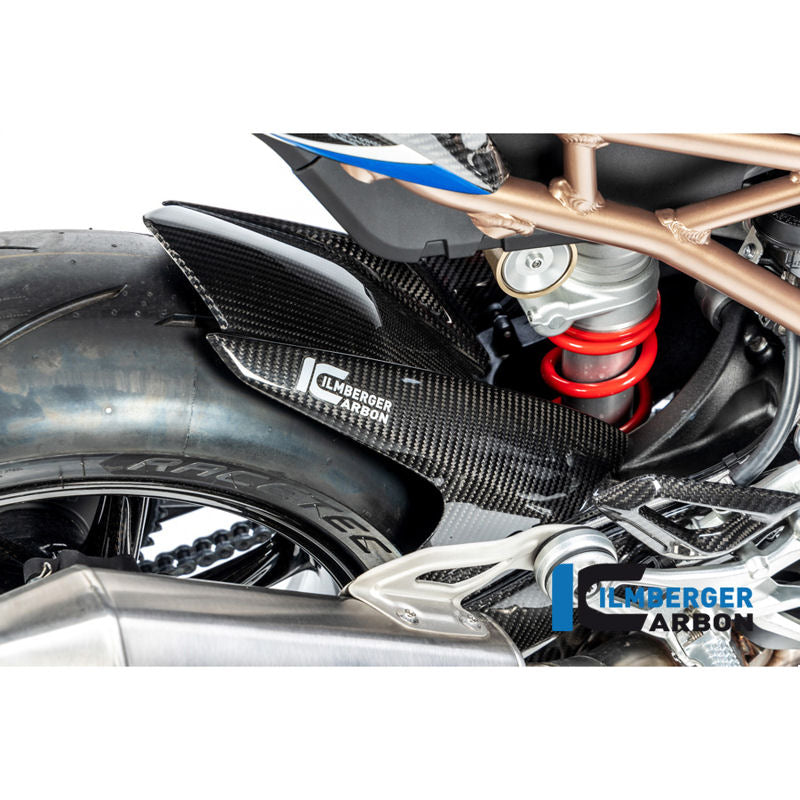 Ilmberger Carbon Fiber Street Rear Hugger with Chain Guard for S1000RR M1000RR