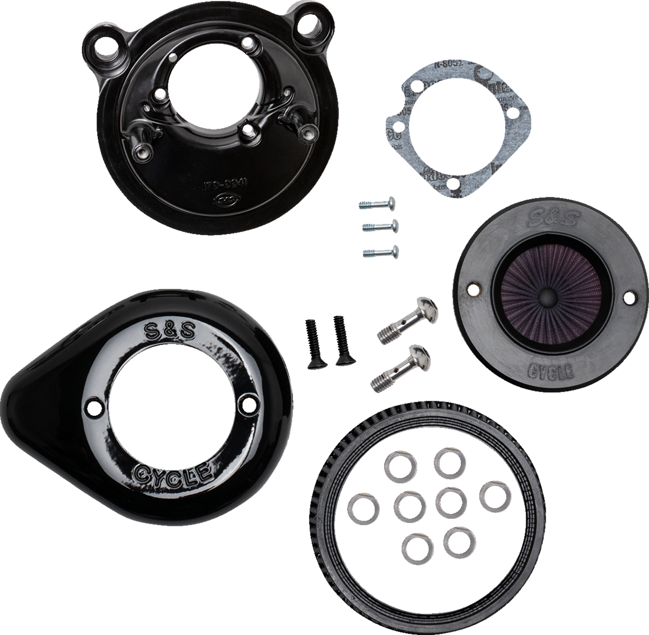 S&S Cycle Air Stinger Stealth Air Cleaner Kit - Black
