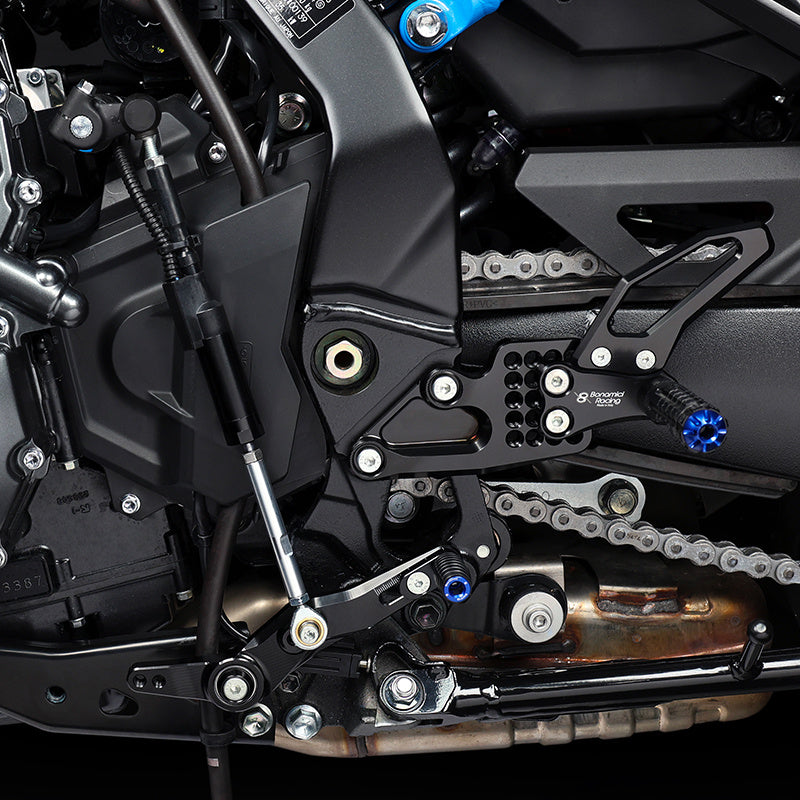 Bonamici Racing Adjustable Rearsets - Suzuki GSX-8S - GSX-8R